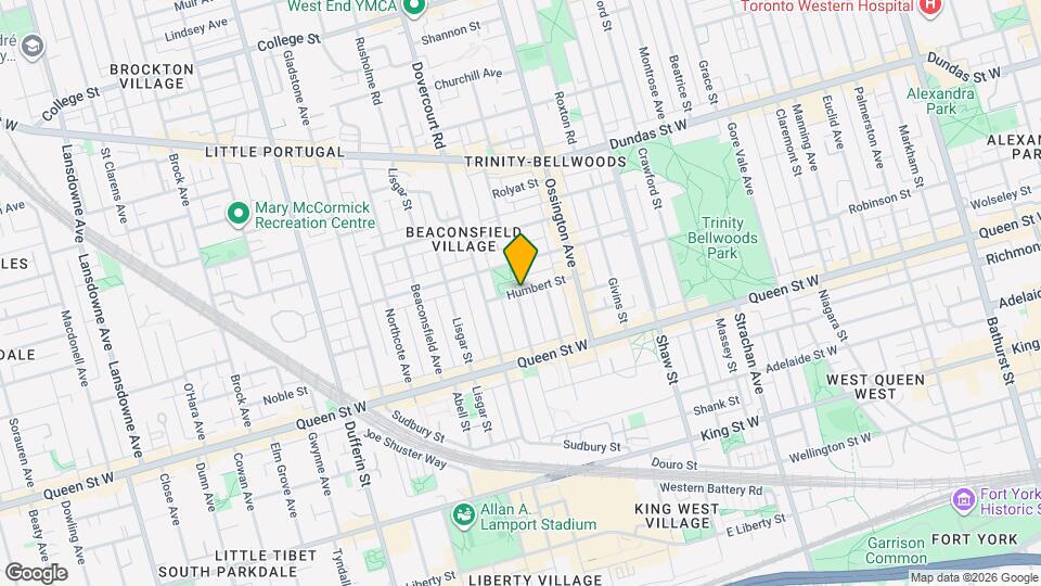 61 Fennings St Map and Location Details