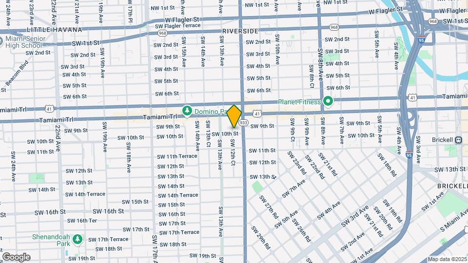 1237 SW 10th St Map and Location Details