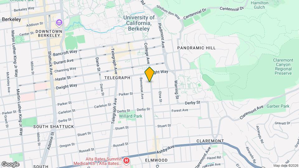 2532 College Ave Map and Location Details