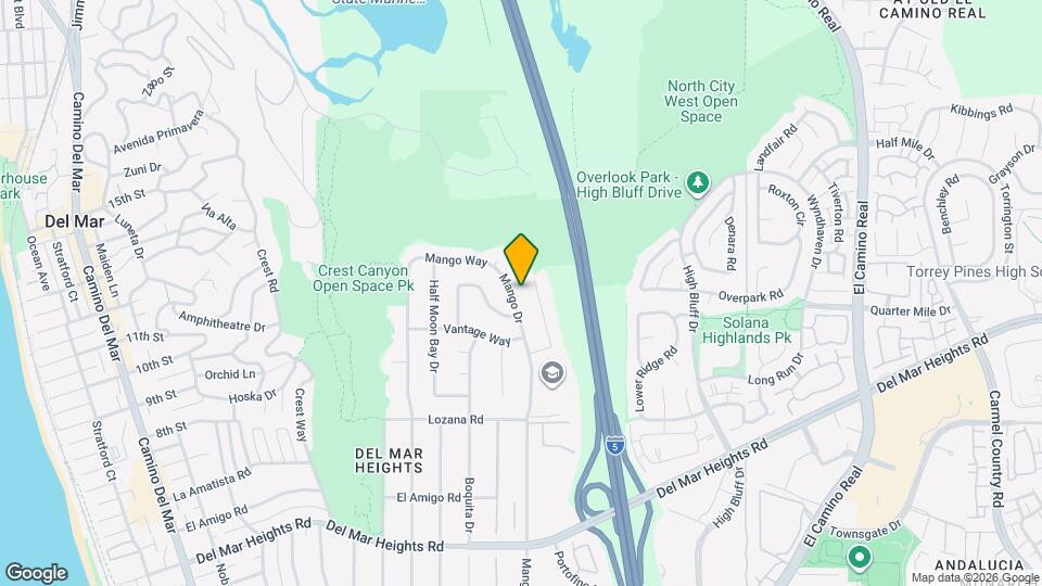 14261 Mango Dr, Unit ID1382143P Map and Location Details