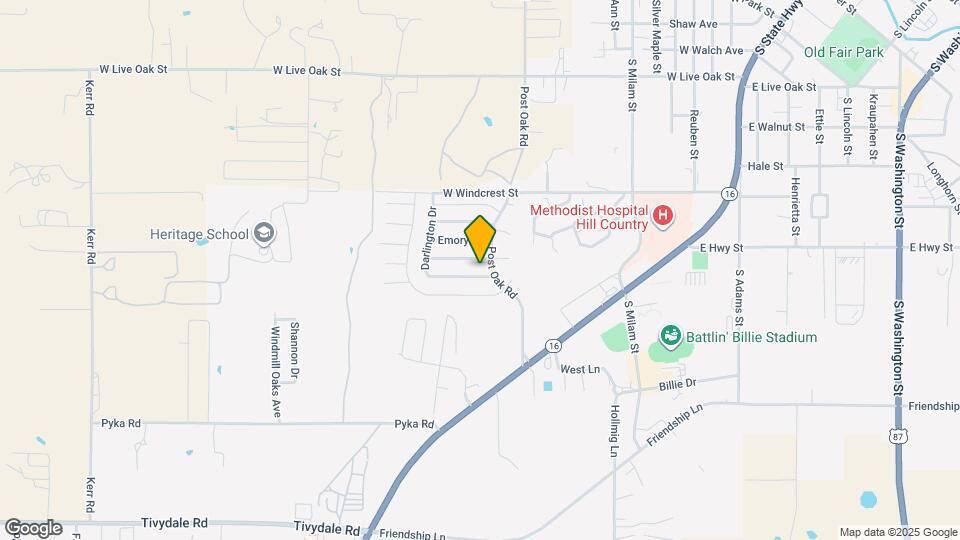 704 Darlington Dr Map and Location Details