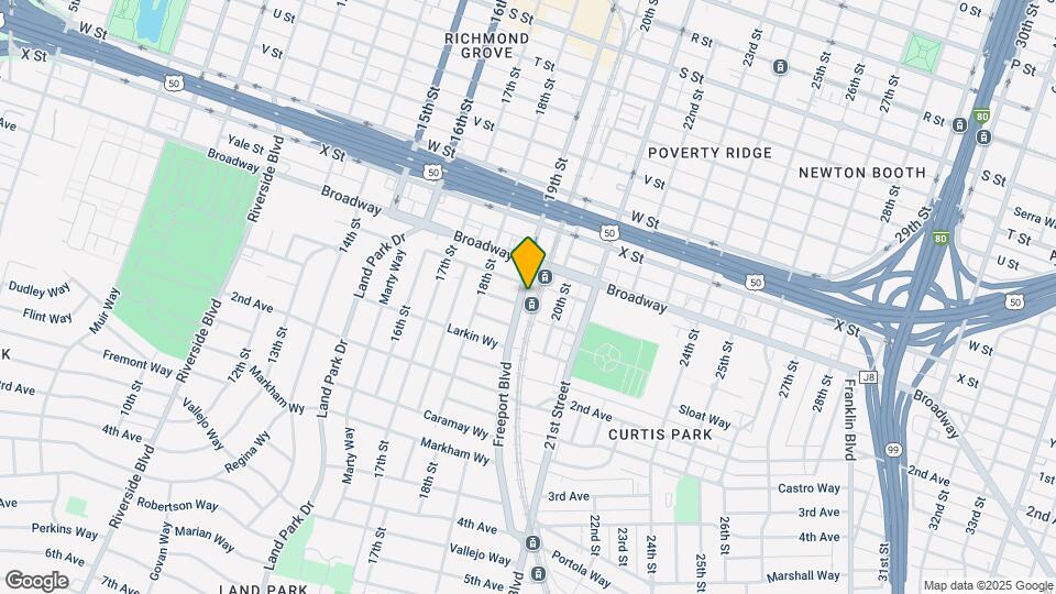 2565 Freeport Blvd Map and Location Details