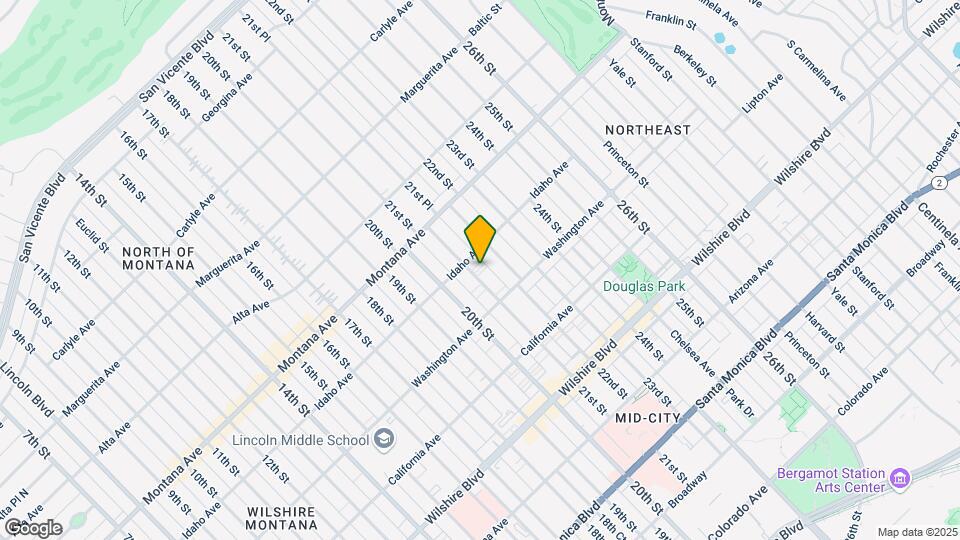 917 21st St Map and Location Details