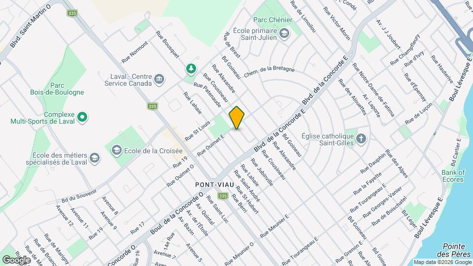 568 Patenaude Rue Map and Location Details