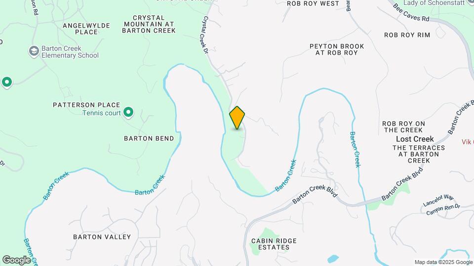 1100 Crystal Creek Dr Map and Location Details