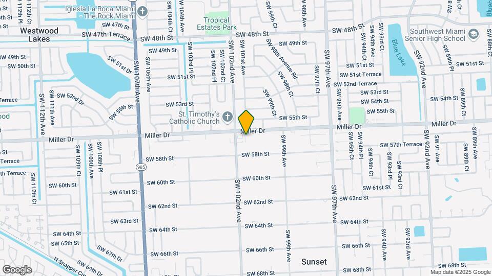 Gina's Apartment Map and Location Details