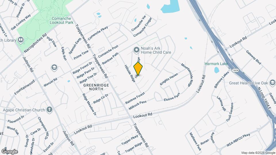 14614 Highland Map and Location Details