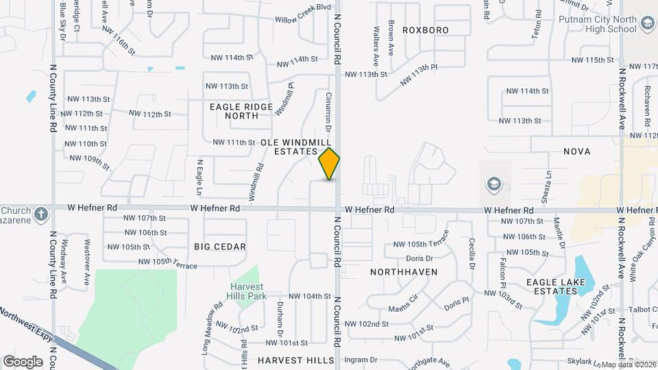 8012 NW 110th Dr Map and Location Details