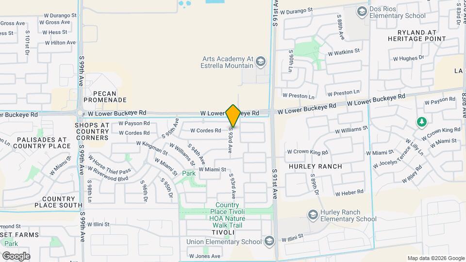 2919 S 93rd Ave Map and Location Details