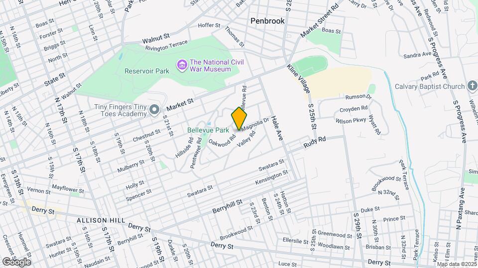 2315 Magnolia Dr Map and Location Details