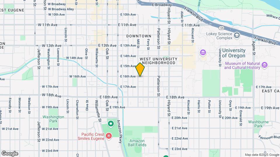 University 4-Plex & House Map and Location Details