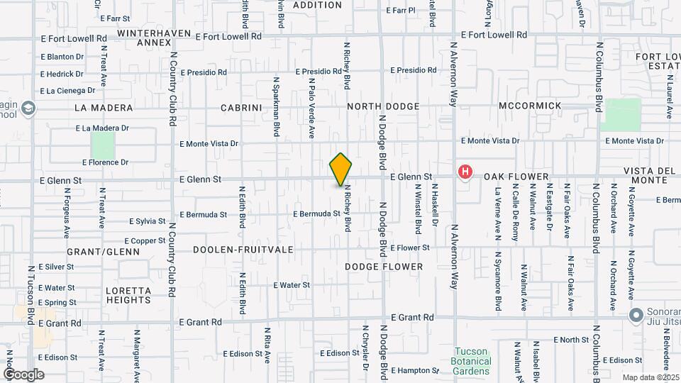 2737-2747 N Richey Blvd Mapa y Detalles de la Ubicación