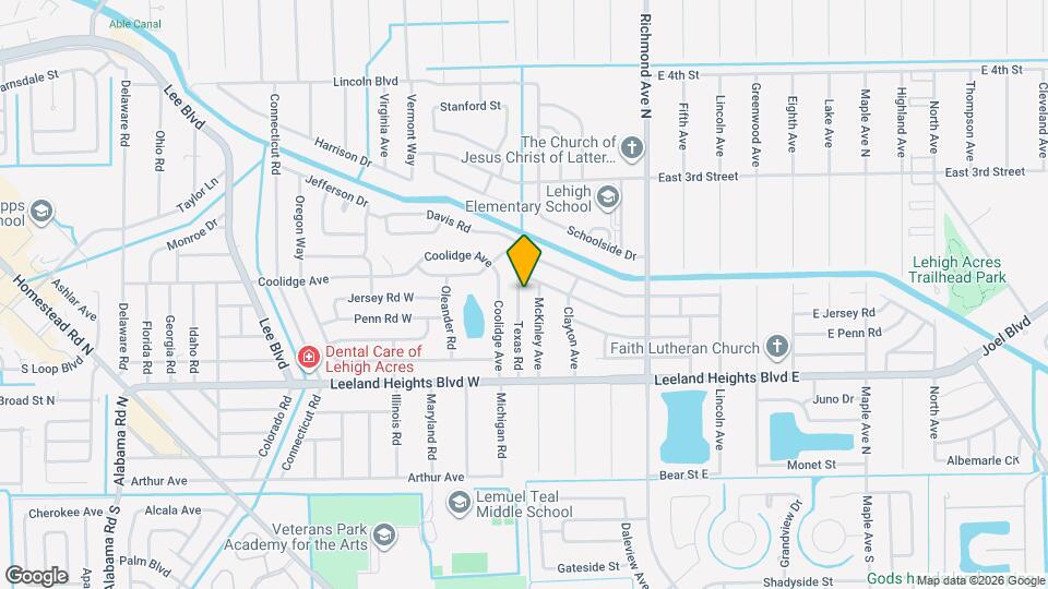 122 Texas Rd Map and Location Details