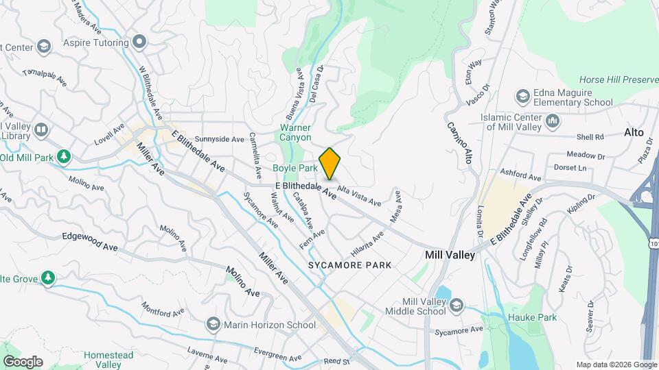 11 Alta Vista Ave Map and Location Details