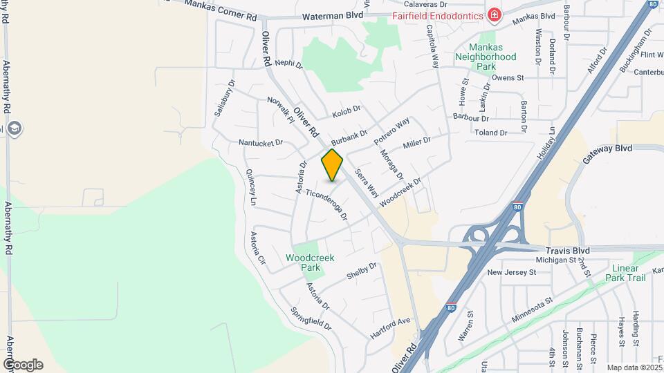 3212 Niagara Way Map and Location Details