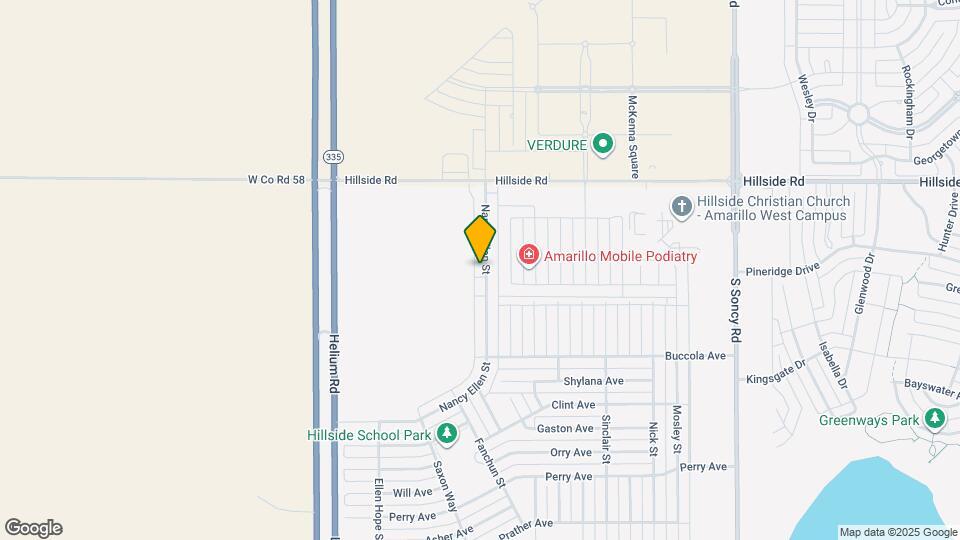 6310 Nancy Ellen St Map and Location Details