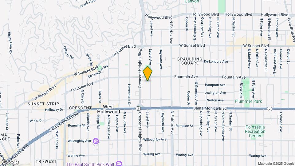 1267 Laurel Ave Map and Location Details