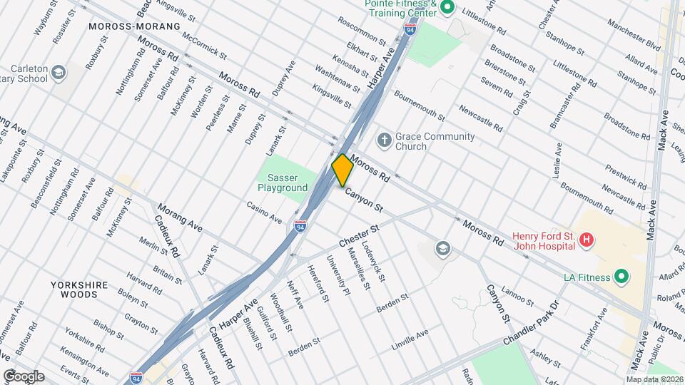 8845 Canyon St Map and Location Details