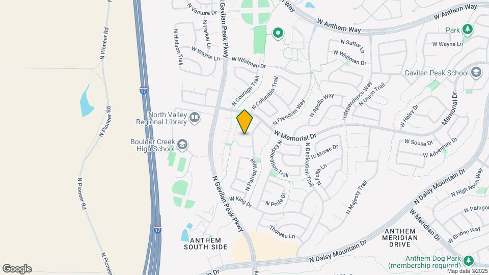 3533 W Sousa Ct Map and Location Details