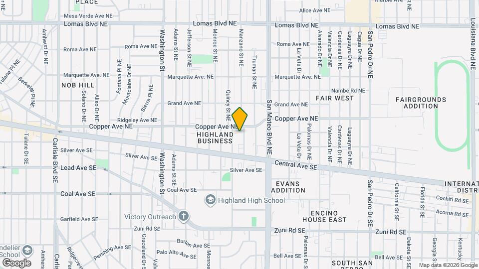 141 Manzano St NE Map and Location Details