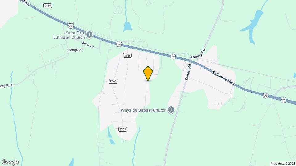 Statesville Mobile Home Park Map and Location Details