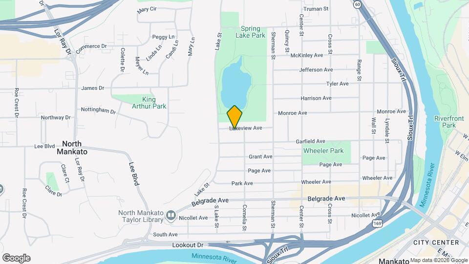 715 Lakeview Ave, Unit Spring Lake Park Mapa y Detalles de la Ubicación