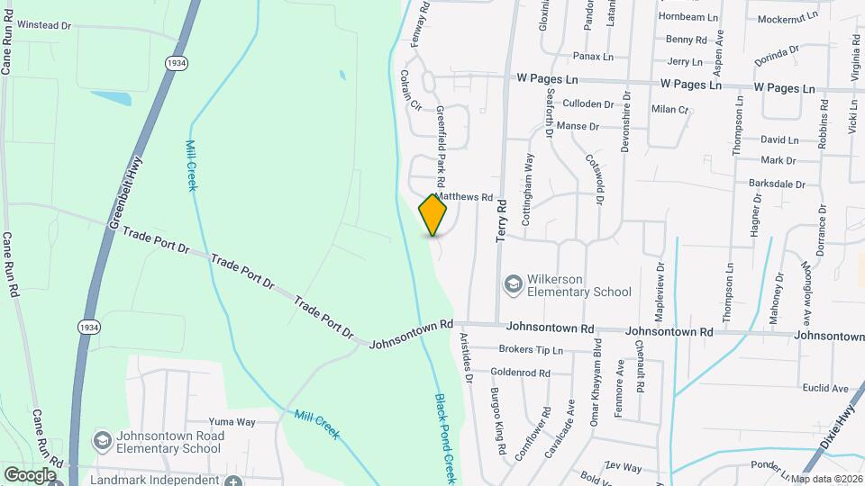 7001 Matthews Rd Map and Location Details