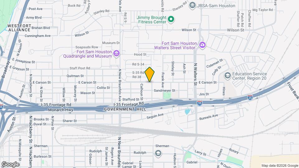 1324 E Carson St Mapa y Detalles de la Ubicación