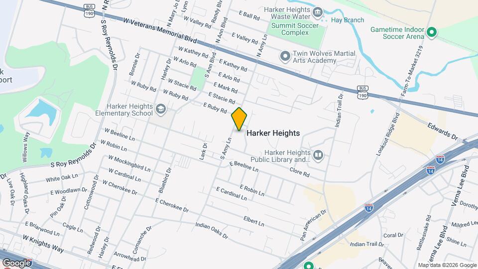 414 Brittney Way Map and Location Details