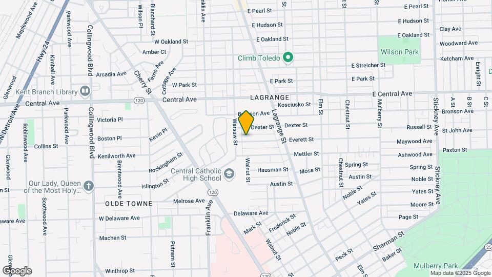 119 Everett St Mapa y Detalles de la Ubicación
