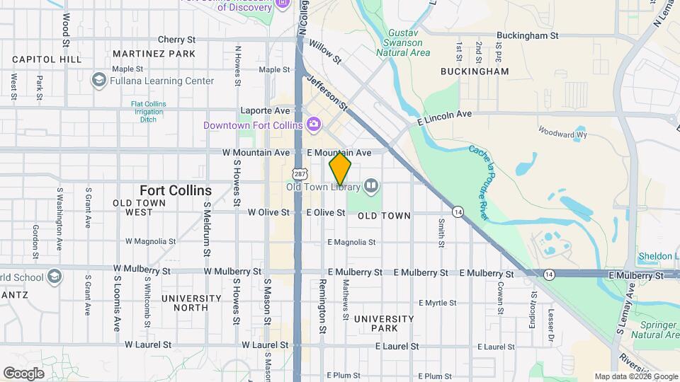 207 Mathews St, Unit 12A Map and Location Details