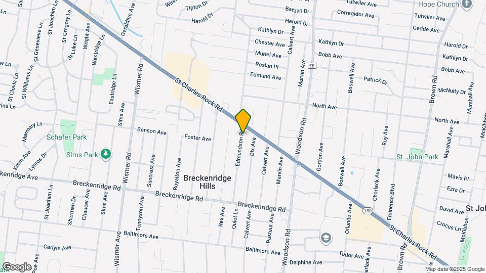 3362 Edmundson Rd Map and Location Details