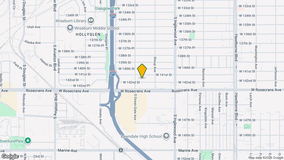 5013 W 142nd St Map and Location Details