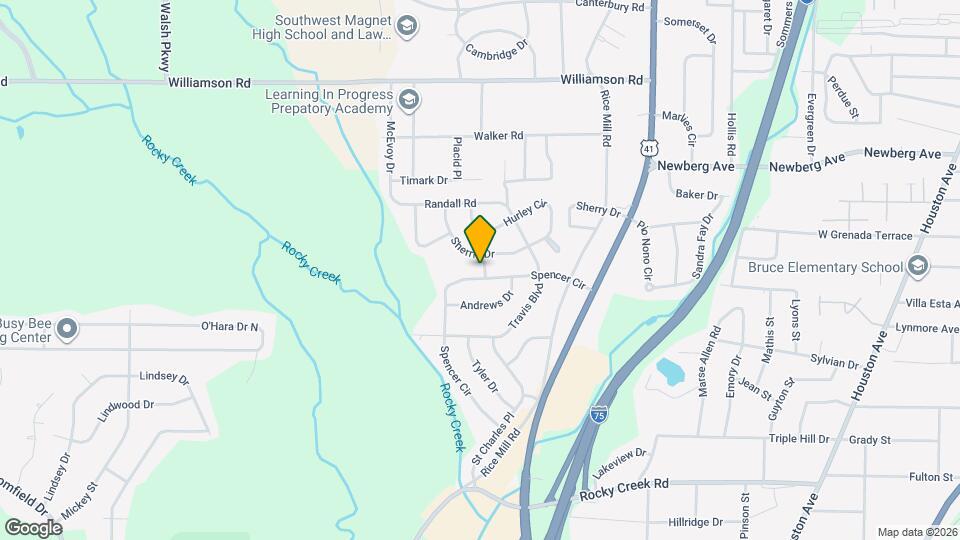 3837 Spencer Cir Map and Location Details