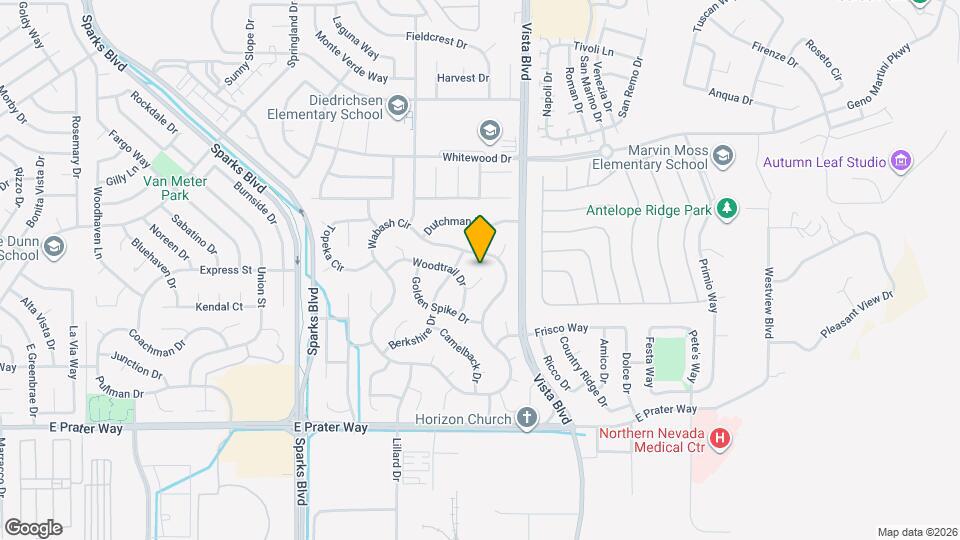 1843 Woodtrail Ct Map and Location Details