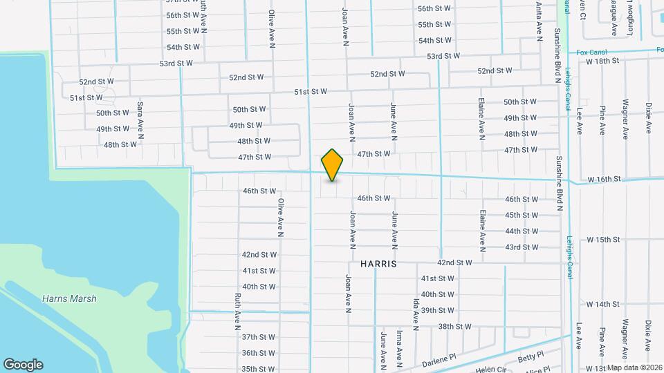 4605 Karen Ave N Map and Location Details