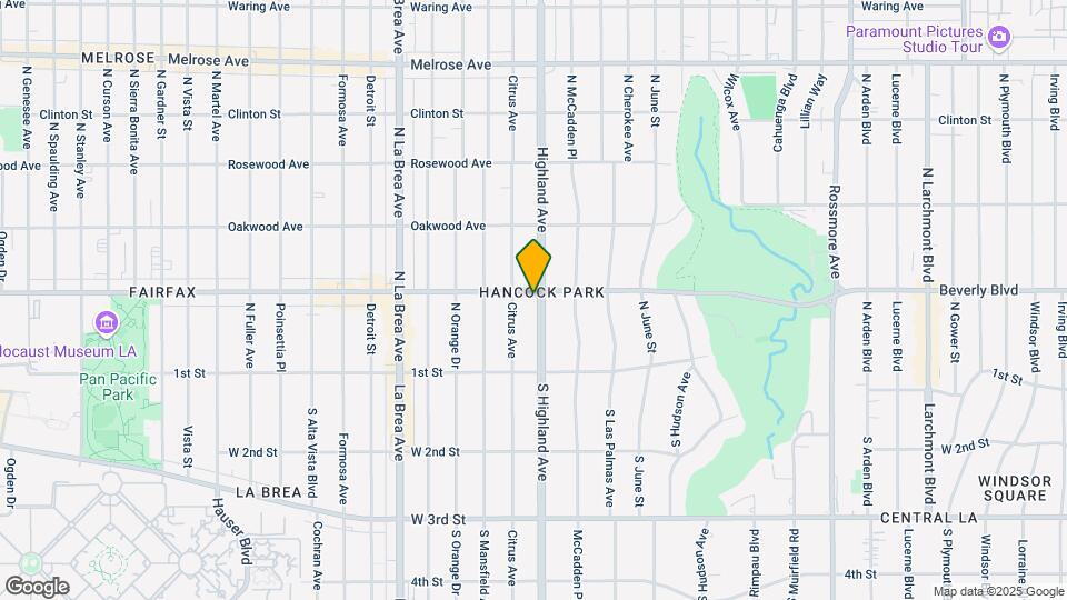 187 Highland Ave Mapa y Detalles de la Ubicación