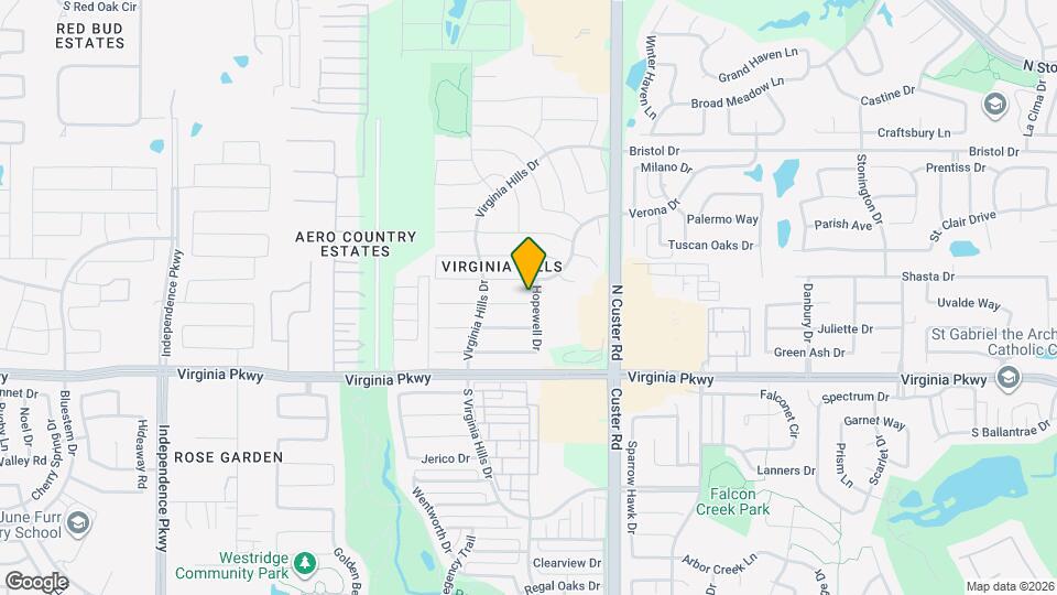 9104 Norfolk Ln Map and Location Details