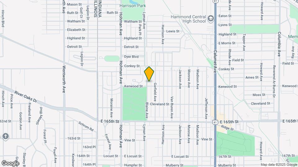 403 Kenwood St Map and Location Details