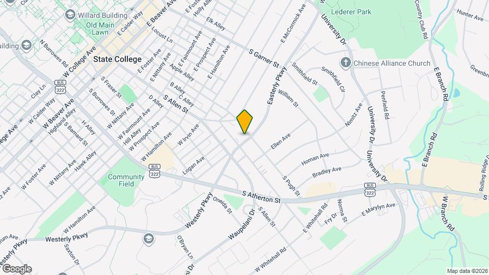 217 Easterly Pkwy Mapa y Detalles de la Ubicación