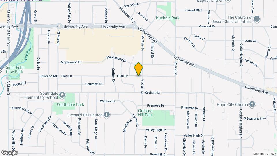 1615 Lilac Ln Map and Location Details