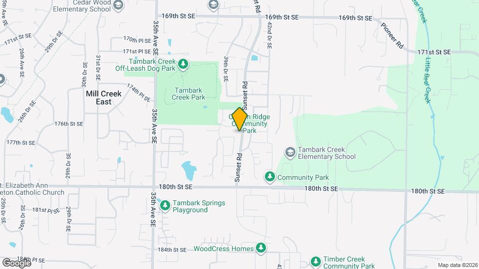 3931 177th St SE Map and Location Details