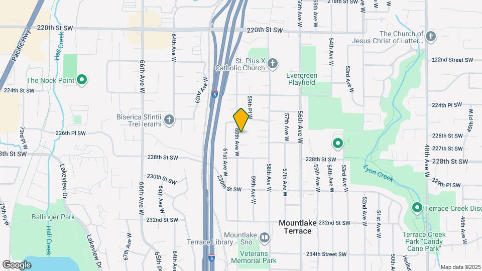 5906 226th St SW Map and Location Details