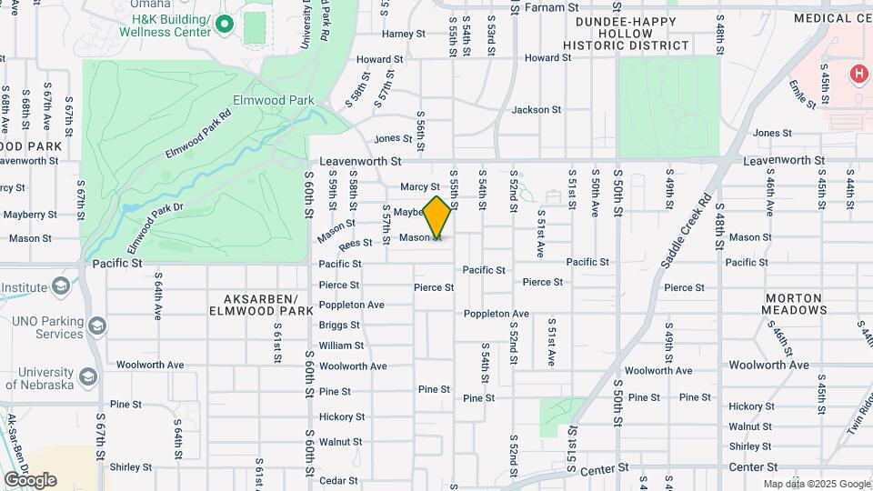 5519 Mason St Map and Location Details