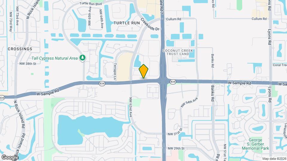 5871 W Sample Rd Map and Location Details
