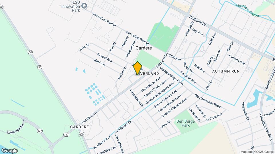 2182 Gardere Ln Map and Location Details