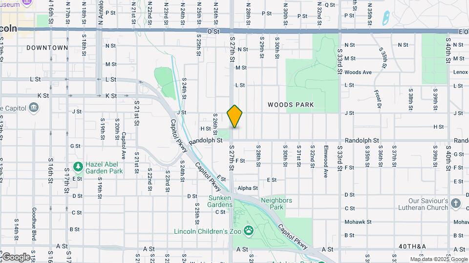722 S 27th St Map and Location Details