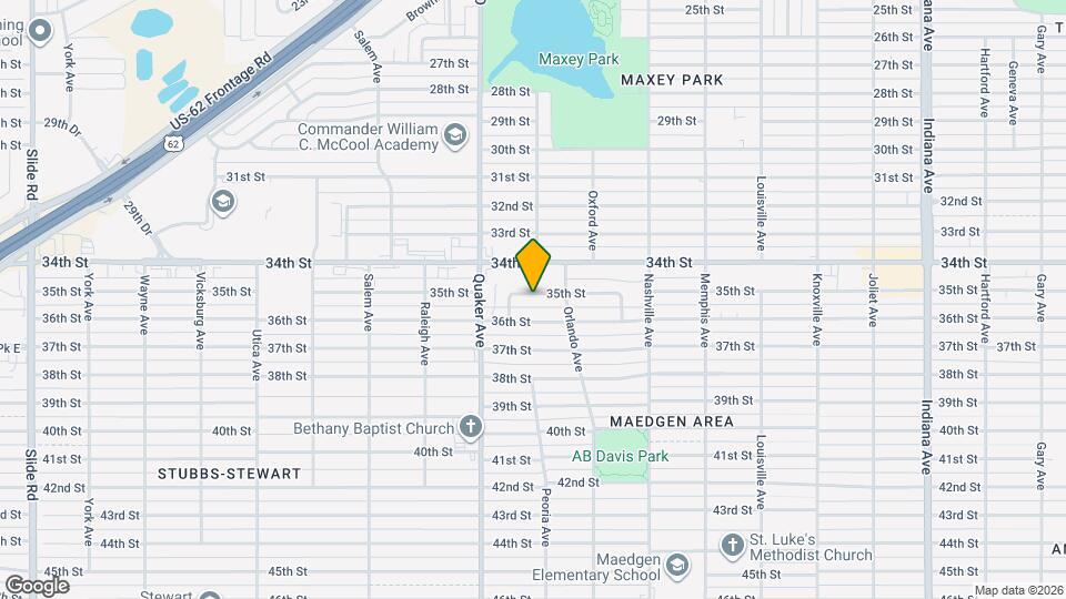 4211 35th St Map and Location Details