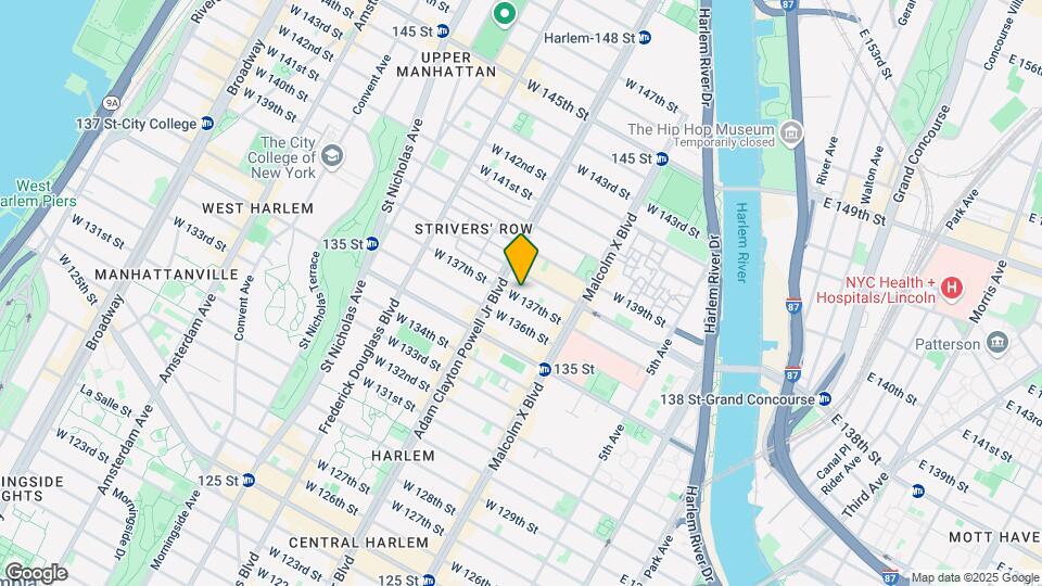 175-179 W 137th St Map and Location Details