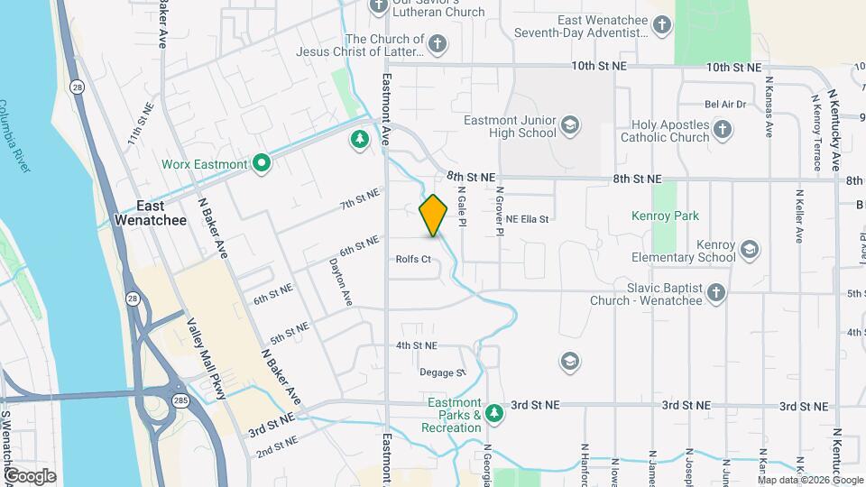 591 Eastmont Ave Map and Location Details